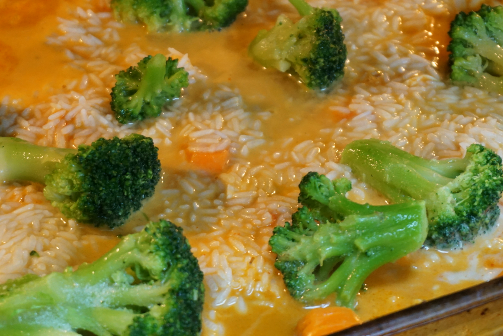 Coconut Curry Rice with Chicken and Broccoli | Redgate Kitchen