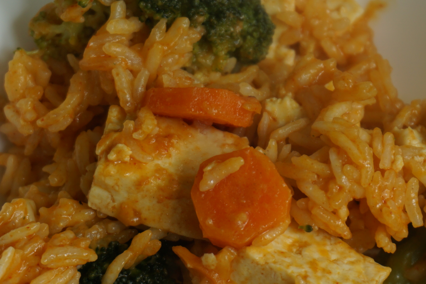 Coconut Curry Rice with Chicken and Broccoli | Redgate Kitchen